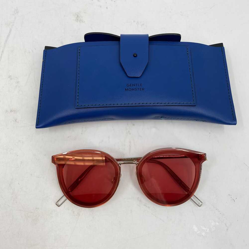 GENTLE MONSTER Pink Silver Sunglasses Merlynn
